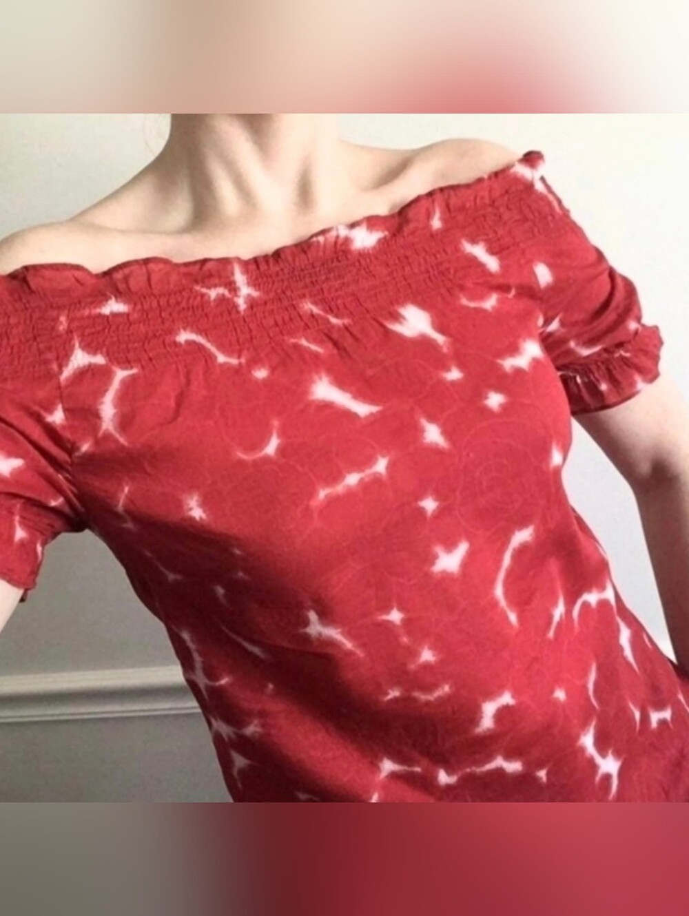 Theory Off the Shoulder Blouse